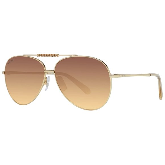 Swarovski Gold Women Sunglasses - Picture 1 of 4